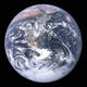 La famosa foto de la canica azul. Imagen: NASA